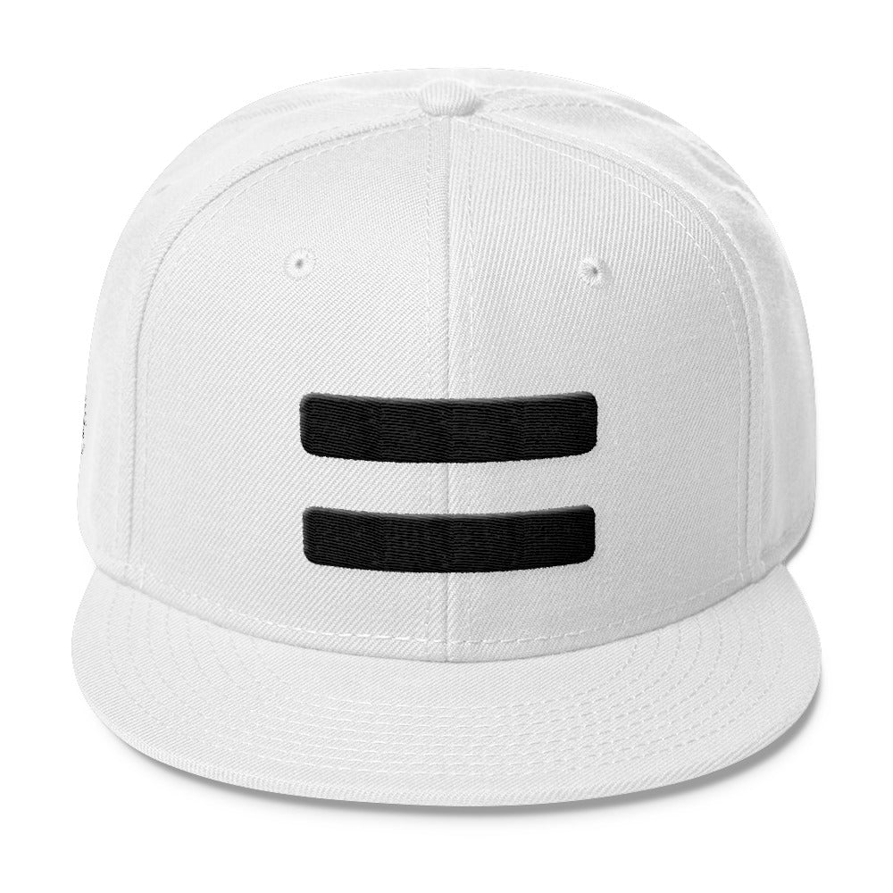 Equal Sign Minimalist Snapback Hat – Landlocked